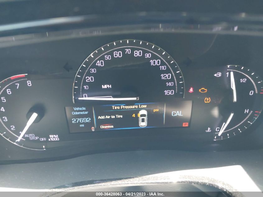 2019 CADILLAC XT5 FWD - 1GYKNARS2KZ235061
