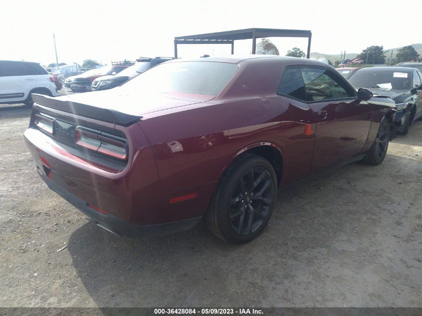 2021 DODGE CHALLENGER SXT - 2C3CDZAG8MH503461