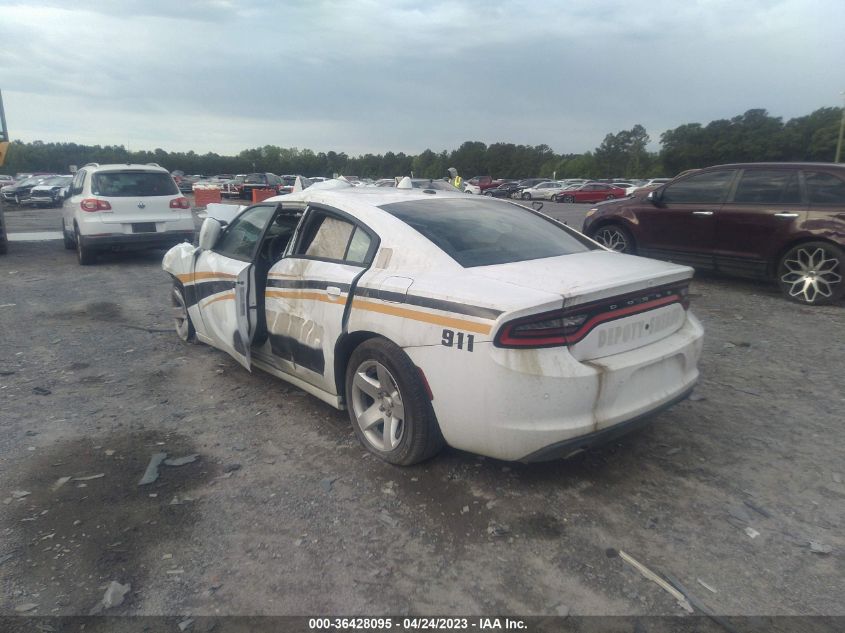 2018 DODGE CHARGER POLICE - 2C3CDXAT9JH164254