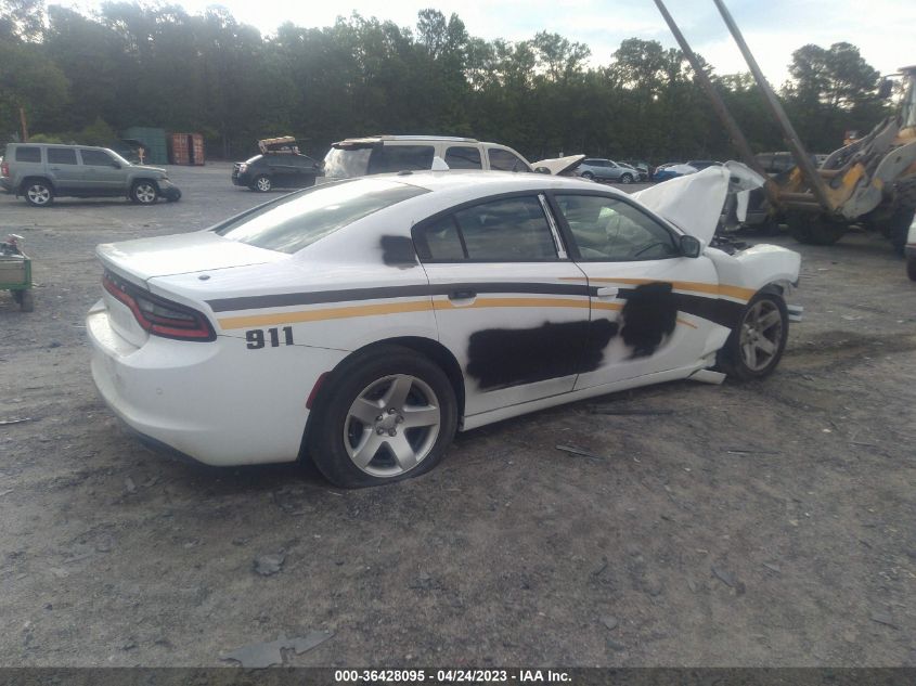 2018 DODGE CHARGER POLICE - 2C3CDXAT9JH164254