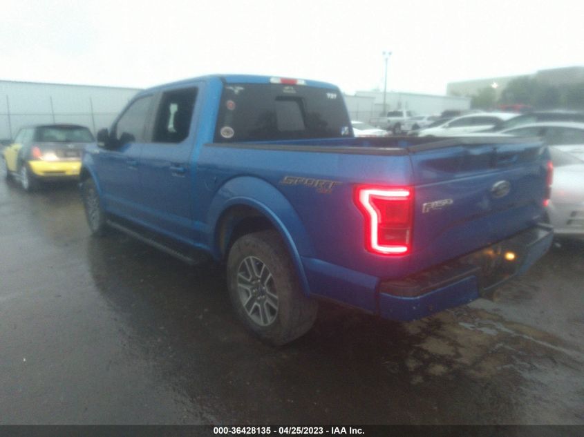 2015 FORD F-150 XLT/XL/LARIAT/PLATINUM - 1FTEW1EF6FKD95919