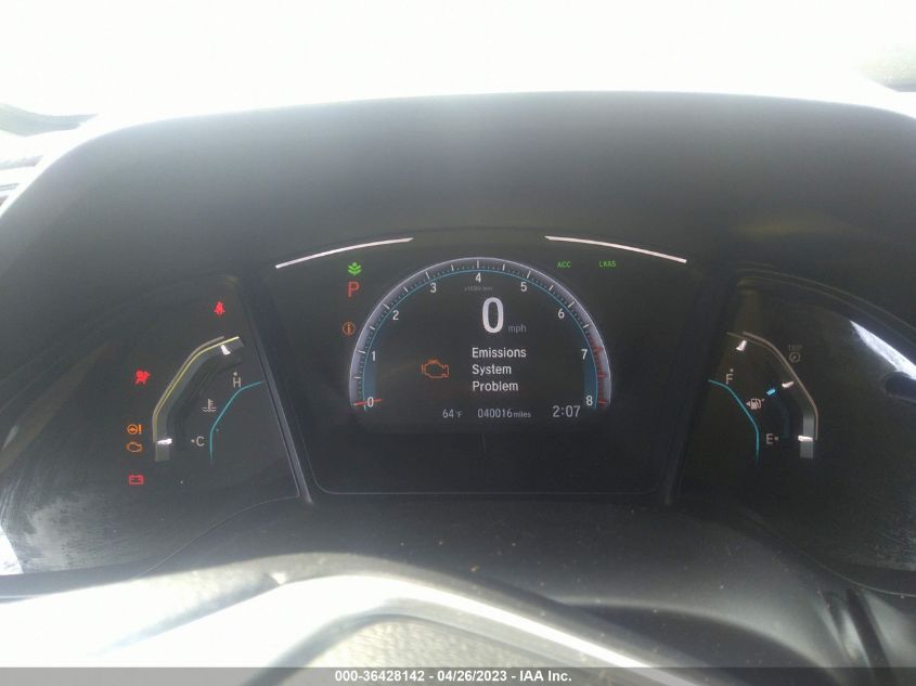 2019 HONDA CIVIC SEDAN LX - 2HGFC2F62KH574365