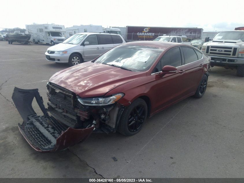 2014 FORD FUSION SE - 3FA6P0H77ER176953