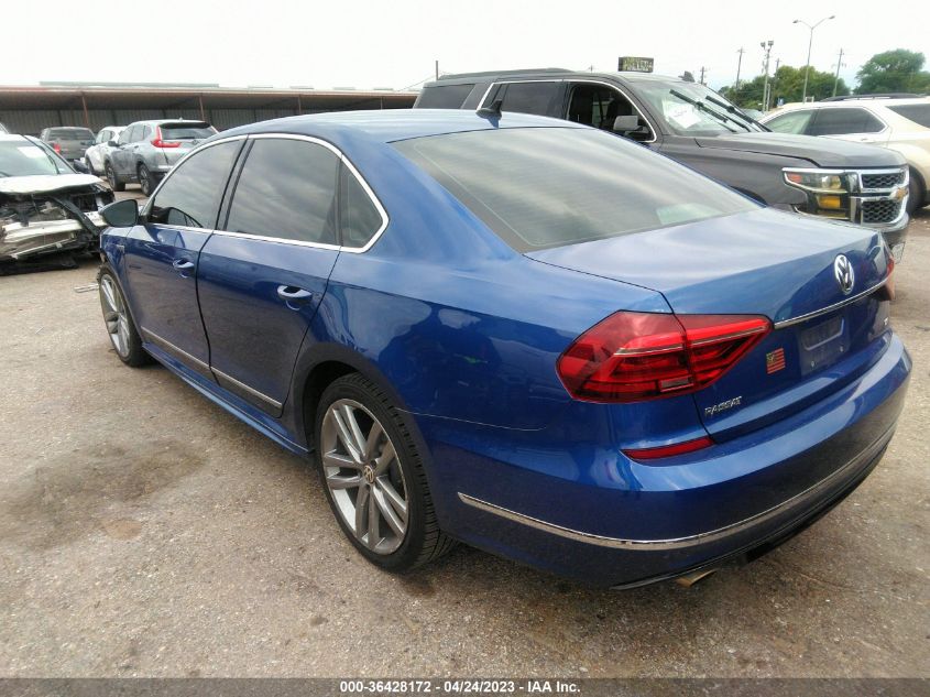 2017 VOLKSWAGEN PASSAT R-LINE W/COMFORT PKG - 1VWDT7A31HC055493