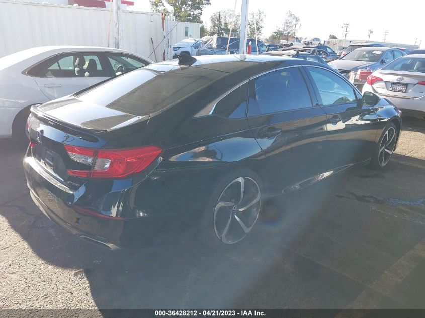 2021 HONDA ACCORD SEDAN SPORT - 1HGCV1F36MA049369