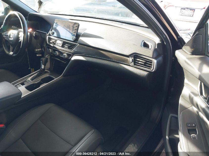 2021 HONDA ACCORD SEDAN SPORT - 1HGCV1F36MA049369