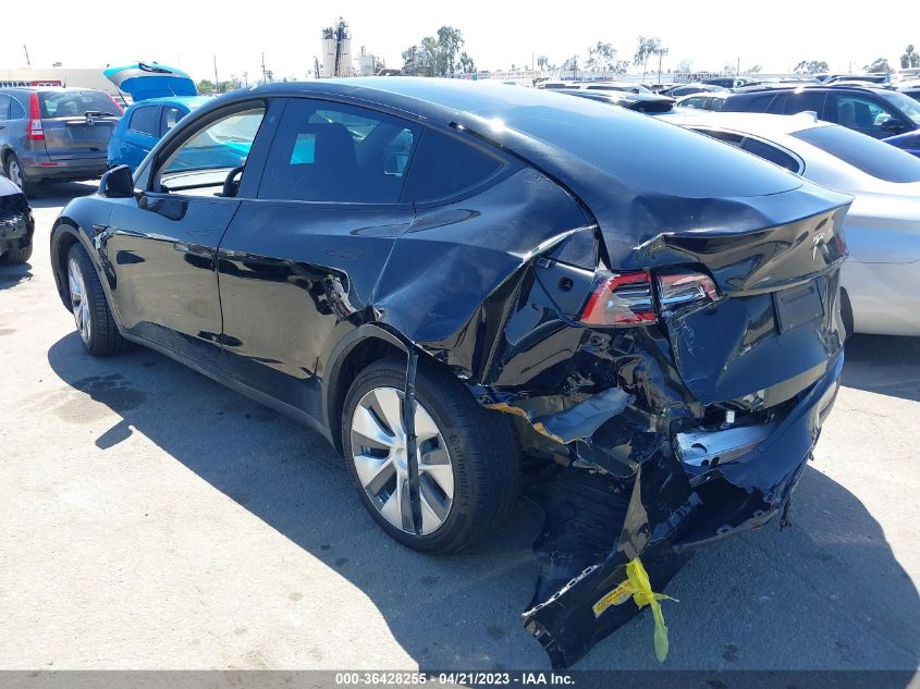 2022 TESLA MODEL Y LONG RANGE - 7SAYGDEE0NF361556