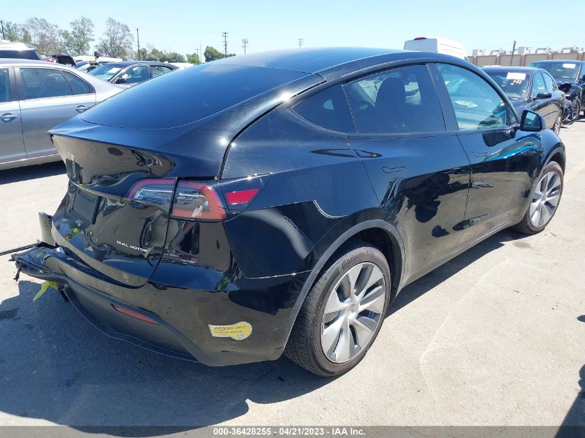 2022 TESLA MODEL Y LONG RANGE - 7SAYGDEE0NF361556