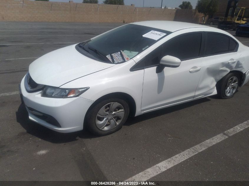 2015 HONDA CIVIC SEDAN LX - 19XFB2E59FE041408