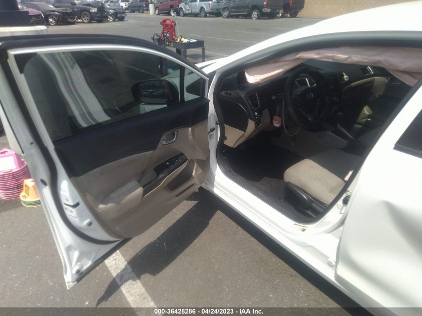 2015 HONDA CIVIC SEDAN LX - 19XFB2E59FE041408