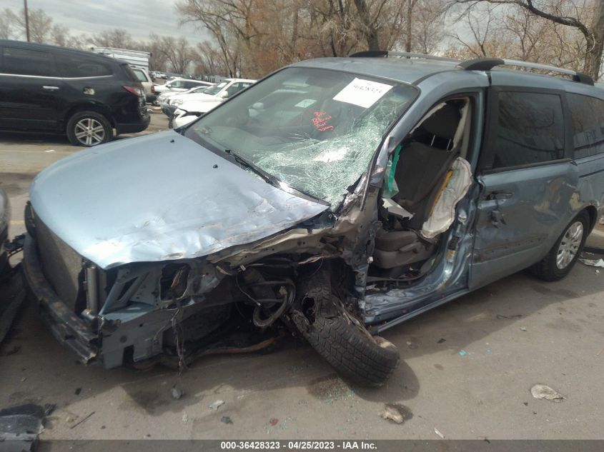 2014 KIA SEDONA LX - KNDMG4C79E6538648