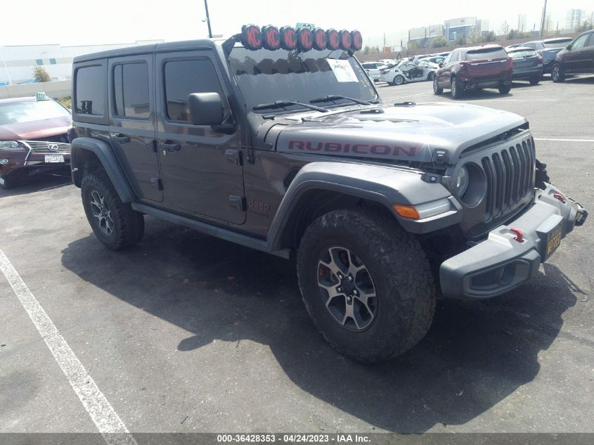 2018 JEEP WRANGLER UNLIMITED RUBICON - 1C4HJXFN0JW176220