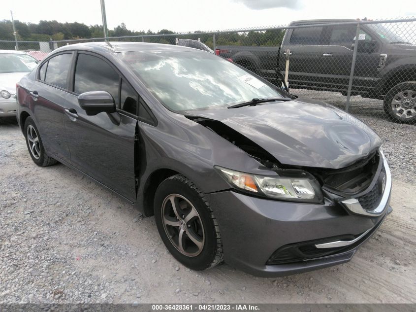 2015 HONDA CIVIC SEDAN SE - 19XFB2F76FE048574