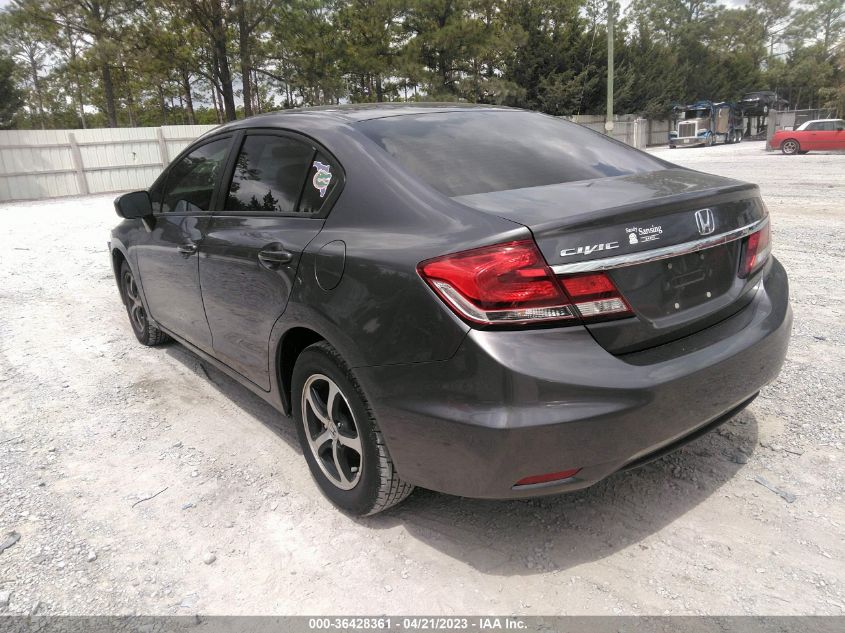 2015 HONDA CIVIC SEDAN SE - 19XFB2F76FE048574