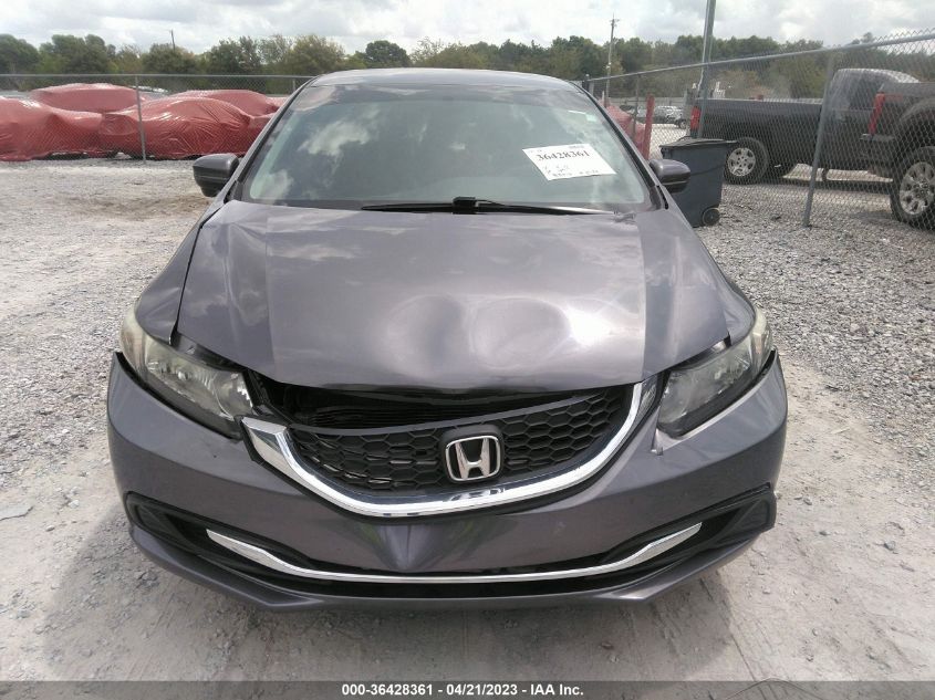 2015 HONDA CIVIC SEDAN SE - 19XFB2F76FE048574