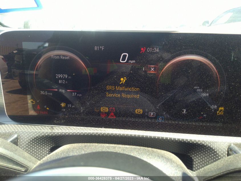 2020 MERCEDES-BENZ A-CLASS A 220 WDD3G4EB0LW042556
