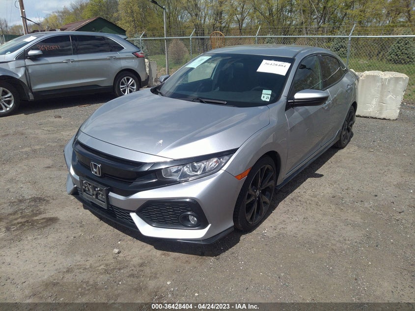 VIN SHHFK7G44JU208924 2018 HONDA CIVIC HATCHBACK SPORT