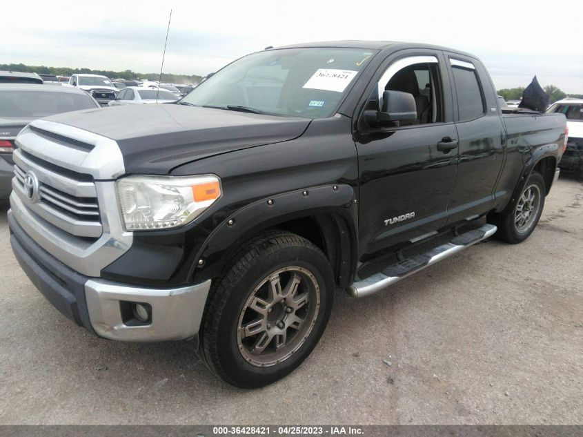 2016 TOYOTA TUNDRA 4WD TRUCK SR5/TRD PRO - 5TFDW5F19GX095815