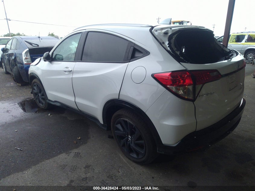 VIN 3CZRU6H10MM719015 2021 HONDA HR-V SPORT