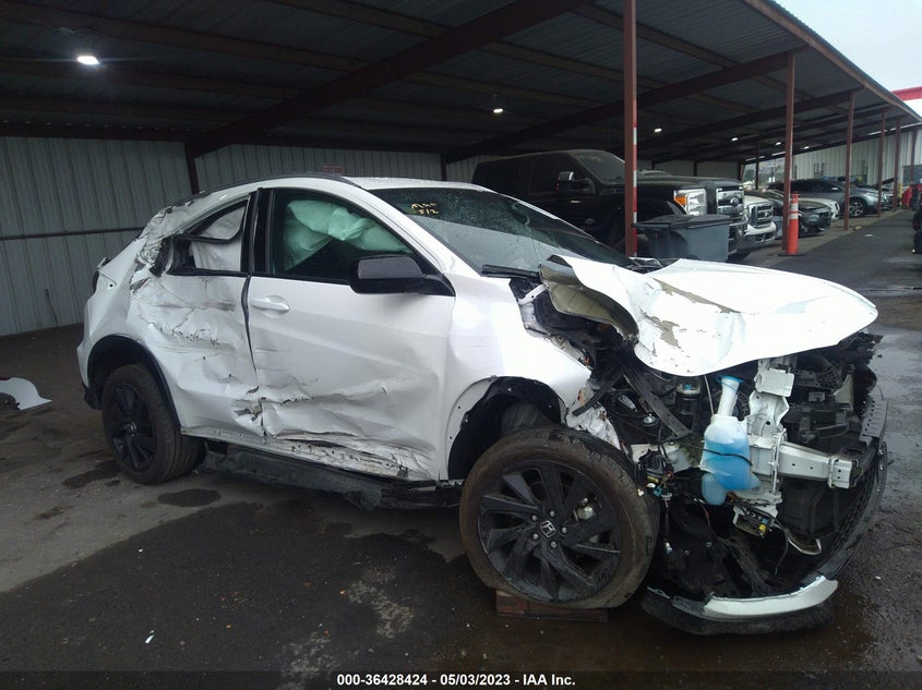 VIN 3CZRU6H10MM719015 2021 HONDA HR-V SPORT