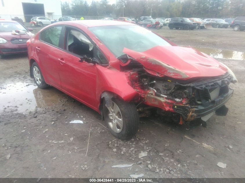 2015 KIA FORTE LX - KNAFX4A60F5427199