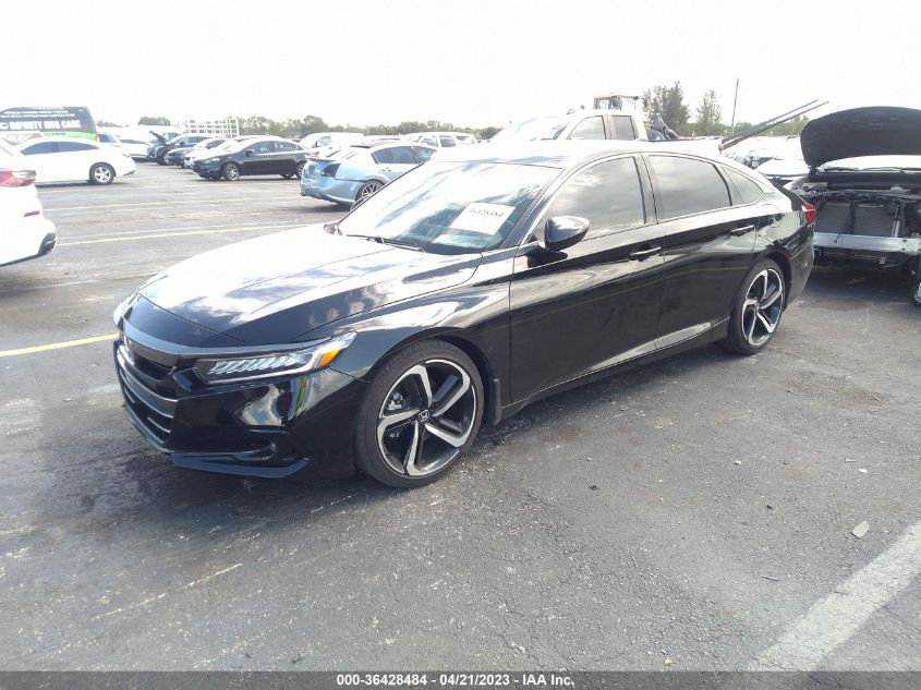 2022 HONDA ACCORD SEDAN SPORT - 1HGCV1F3XNA073174