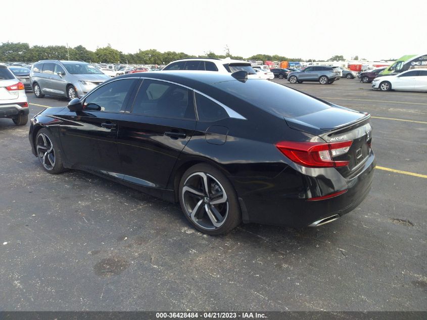 2022 HONDA ACCORD SEDAN SPORT - 1HGCV1F3XNA073174