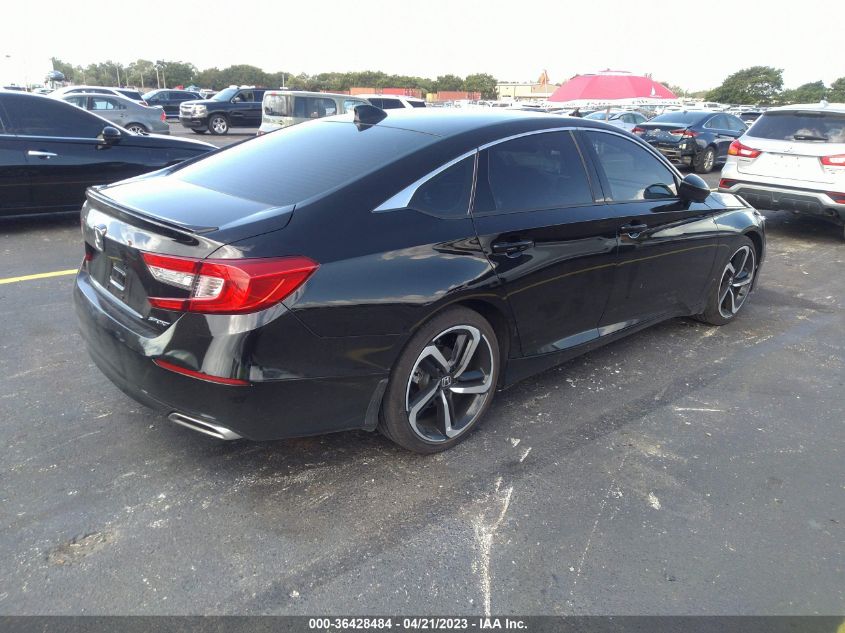 2022 HONDA ACCORD SEDAN SPORT - 1HGCV1F3XNA073174