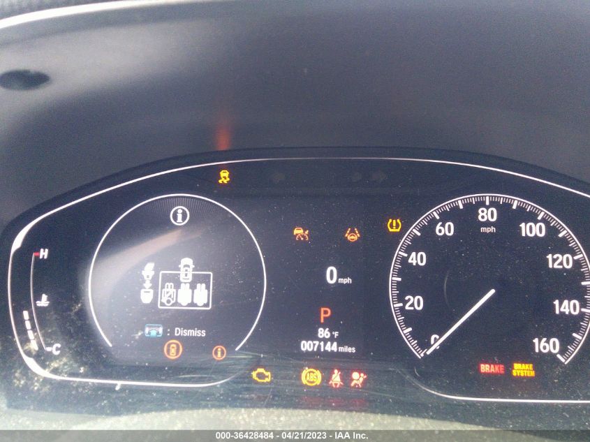 2022 HONDA ACCORD SEDAN SPORT - 1HGCV1F3XNA073174