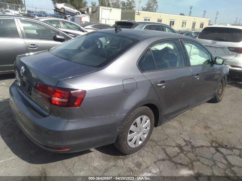 2016 VOLKSWAGEN JETTA SEDAN 1.4T S W/TECHNOLOGY - 3VW267AJ3GM205730