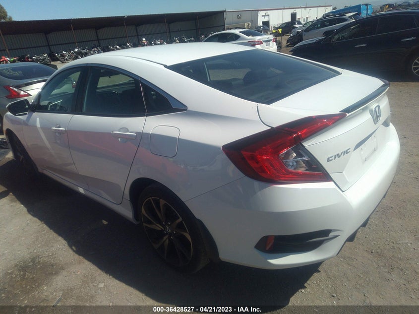 VIN 2HGFC2F8XLH522324 2020 HONDA CIVIC SEDAN SPORT