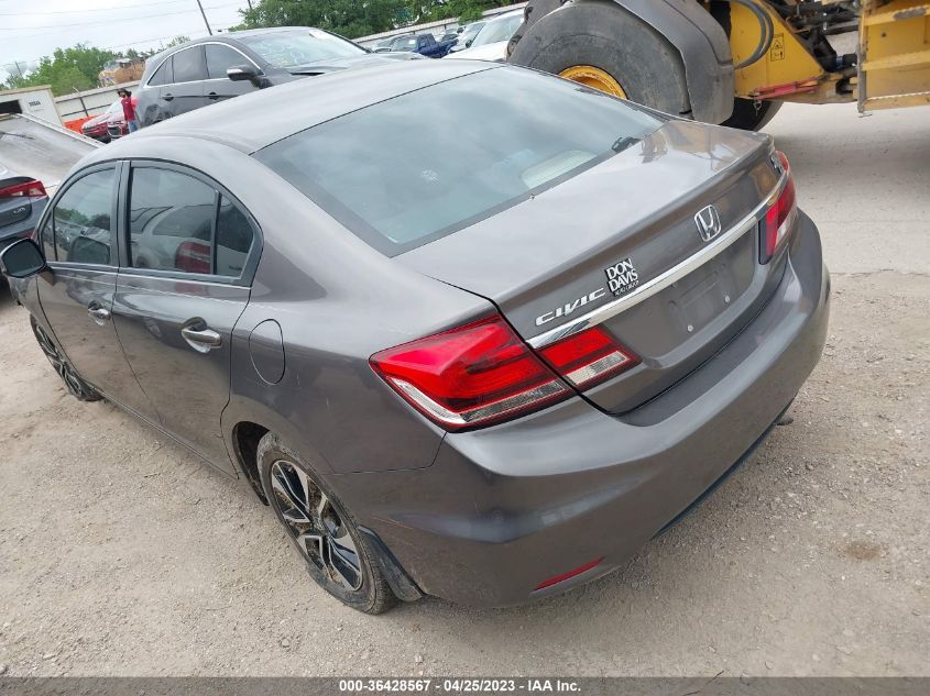 2013 HONDA CIVIC SDN EX - 19XFB2F87DE013323