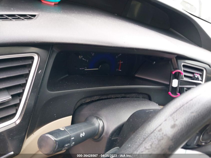 2013 HONDA CIVIC SDN EX - 19XFB2F87DE013323