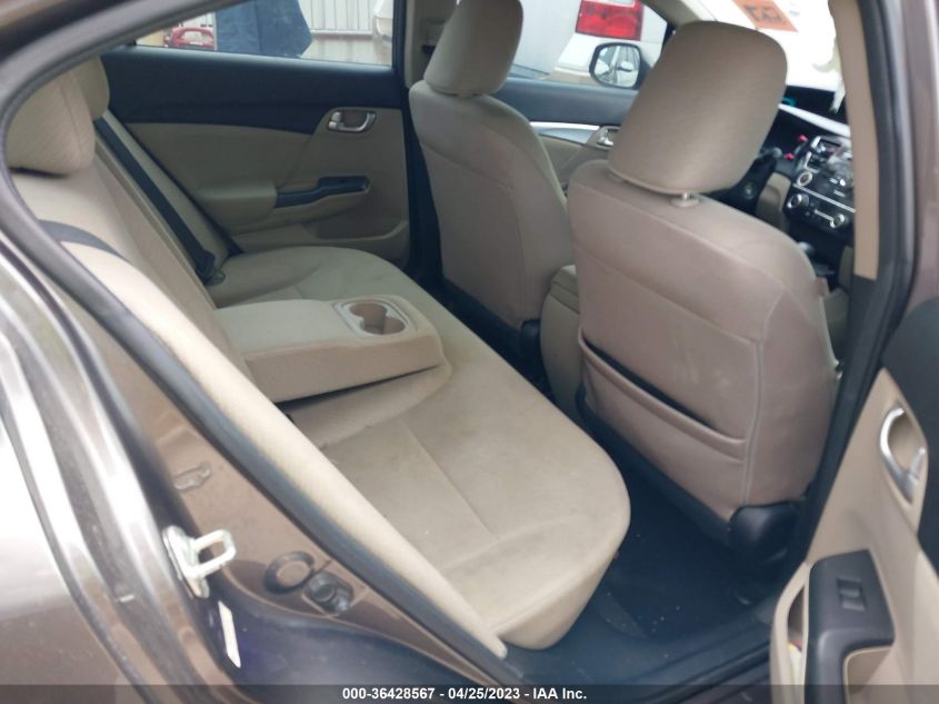 2013 HONDA CIVIC SDN EX - 19XFB2F87DE013323