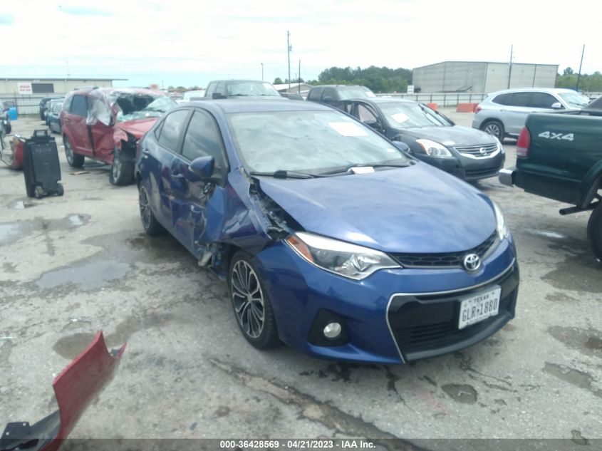 2015 TOYOTA COROLLA L/LE/S/S PLUS/LE PLUS - 5YFBURHE7FP339418