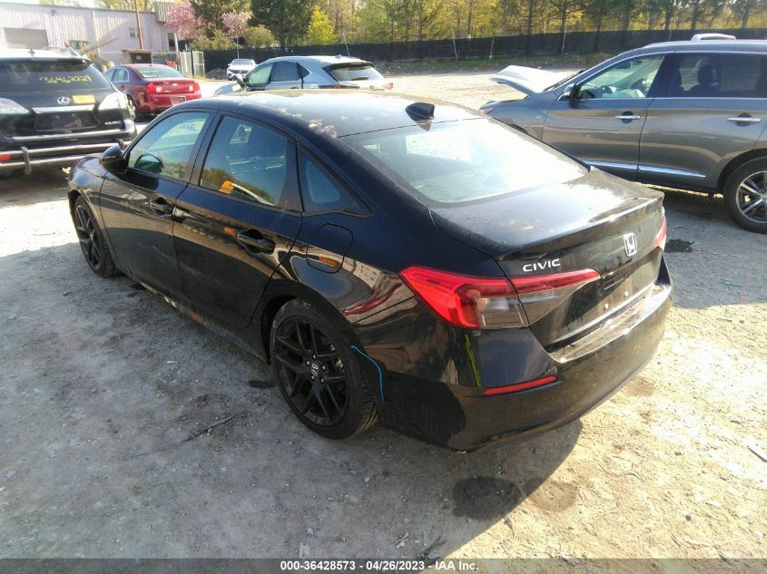 2HGFE2F52PH512490 Honda Civic Sedan SPORT 3