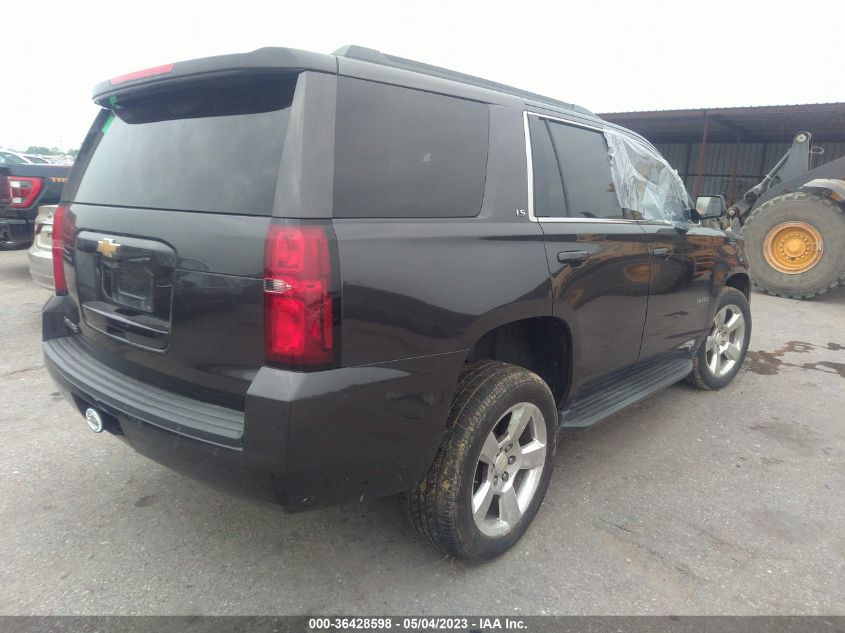 2016 CHEVROLET TAHOE LS - 1GNSCAKC8GR229987