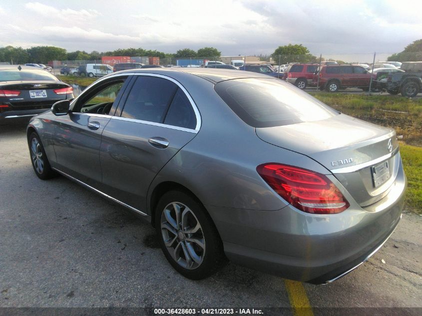 2015 MERCEDES-BENZ C-CLASS C 300 - 55SWF4KB9FU011537