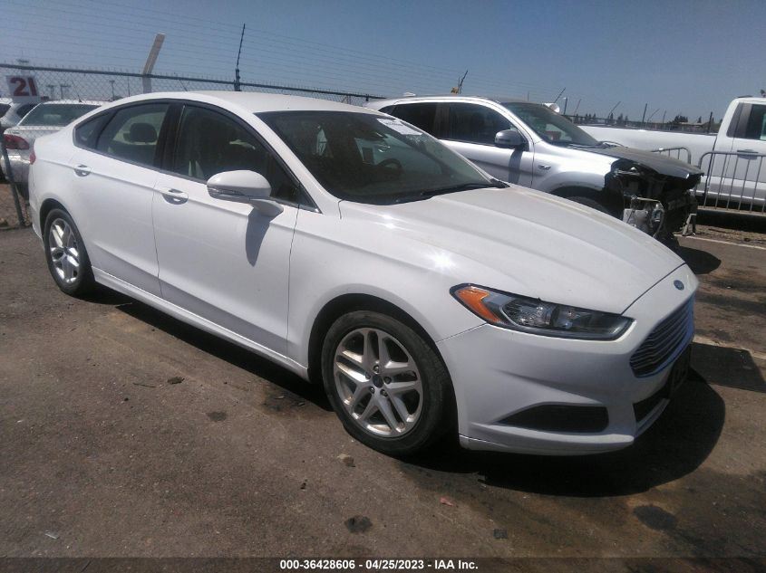 2016 FORD FUSION SE - 3FA6P0H75GR203313