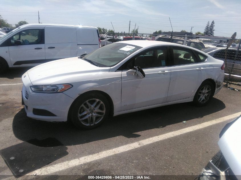 2016 FORD FUSION SE - 3FA6P0H75GR203313