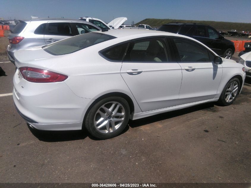 2016 FORD FUSION SE - 3FA6P0H75GR203313