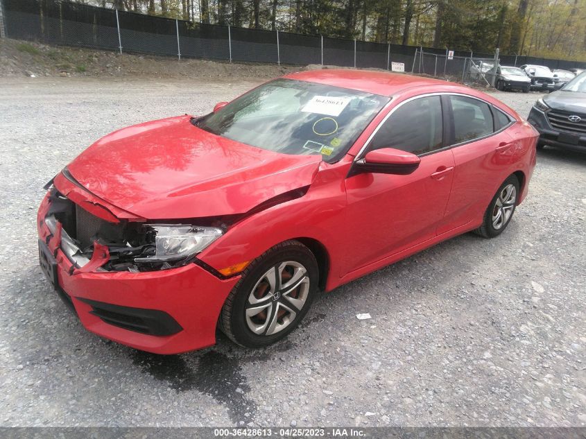 2016 HONDA CIVIC SEDAN LX - 2HGFC2F57GH537844