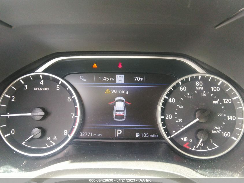 2021 NISSAN MAXIMA SV - 1N4AA6CV9MC515178