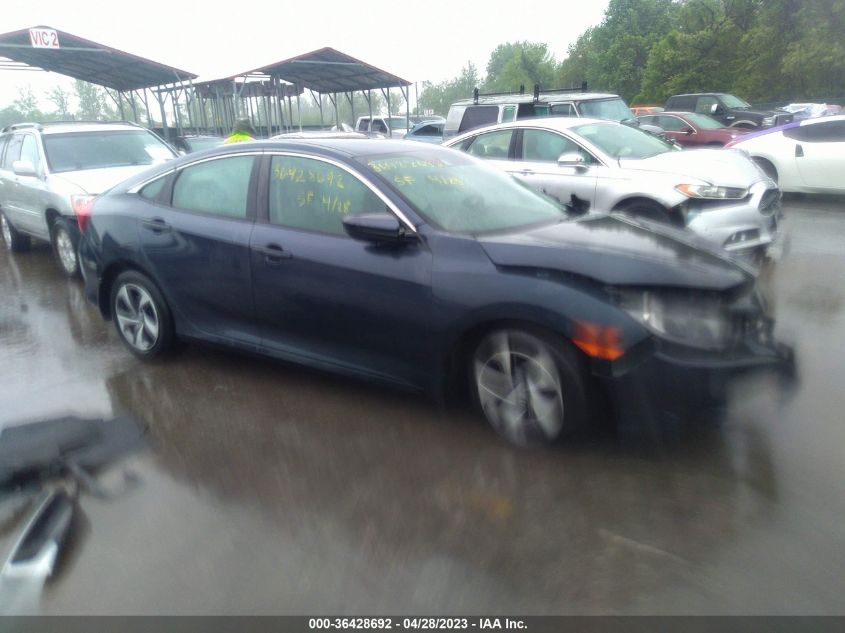 2019 HONDA CIVIC SEDAN LX - 19XFC2F65KE028833