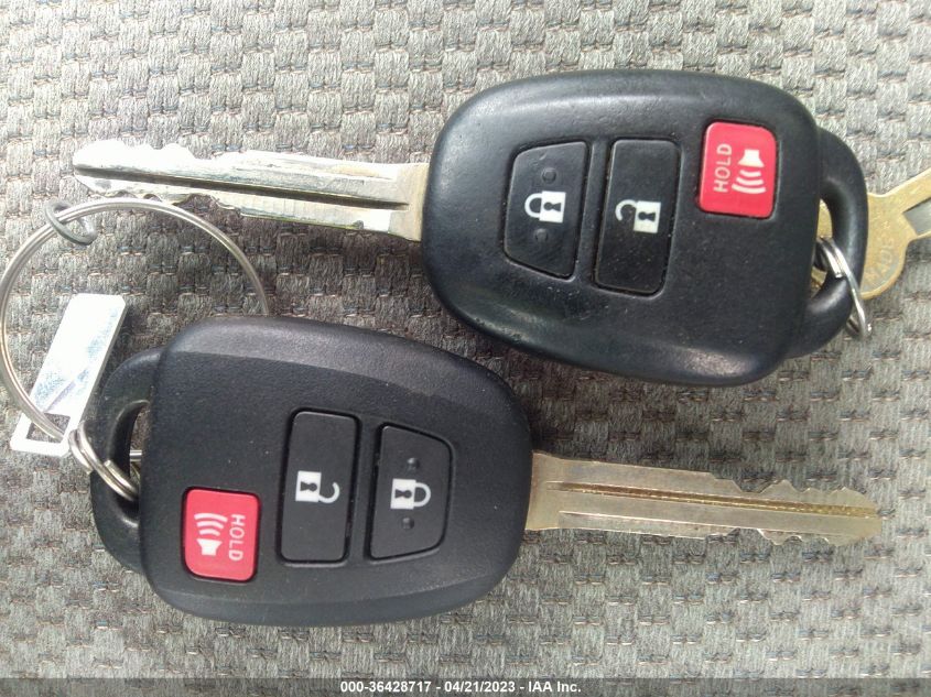 2013 TOYOTA PRIUS C ONE/TWO/THREE/FOUR - JTDKDTB37D1552276