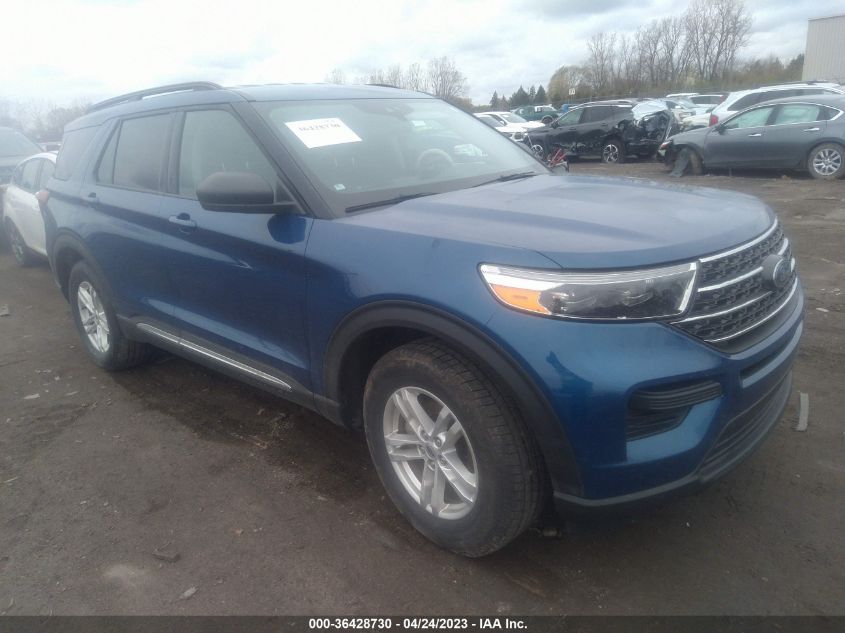 2021 FORD EXPLORER XLT - 1FMSK8DH5MGA63752