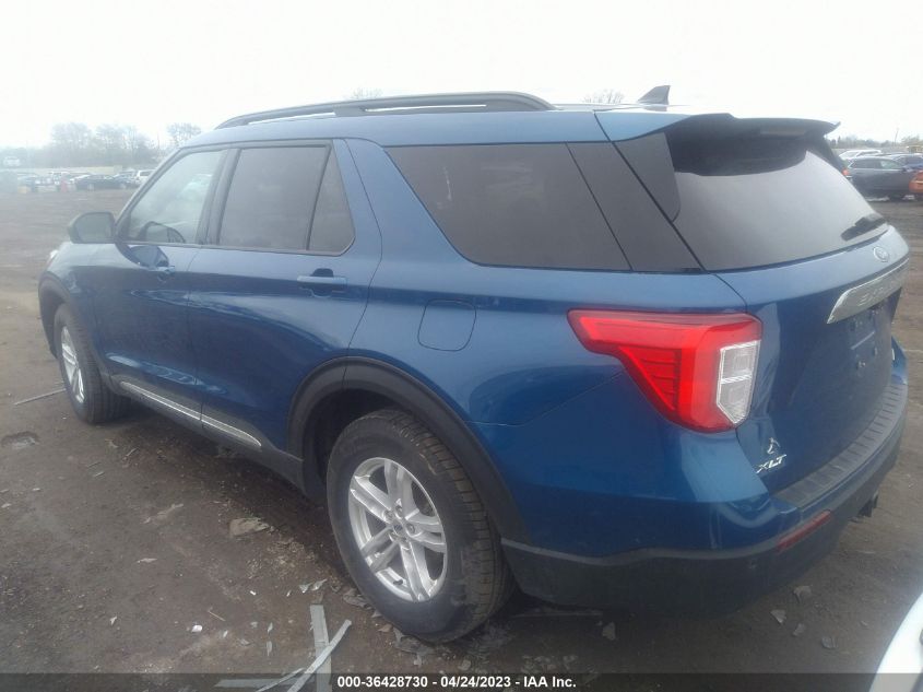 2021 FORD EXPLORER XLT - 1FMSK8DH5MGA63752