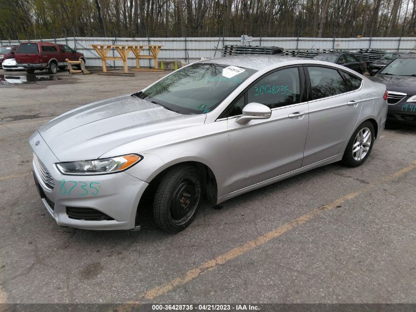 2016 FORD FUSION SE - 1FA6P0H74G5130163