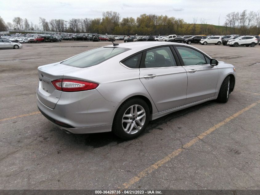 2016 FORD FUSION SE - 1FA6P0H74G5130163