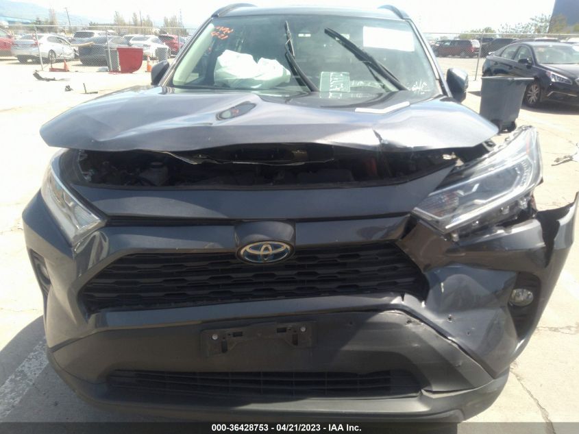 2019 TOYOTA RAV4 HYBRID XLE - 2T3RWRFVXKW017495